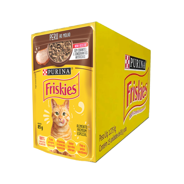 Ração Umida Nestle Purina Friskies Peru Ao Molho Gatos Adultos - Comprar com Melhor Preço em Essenciais para Culinária