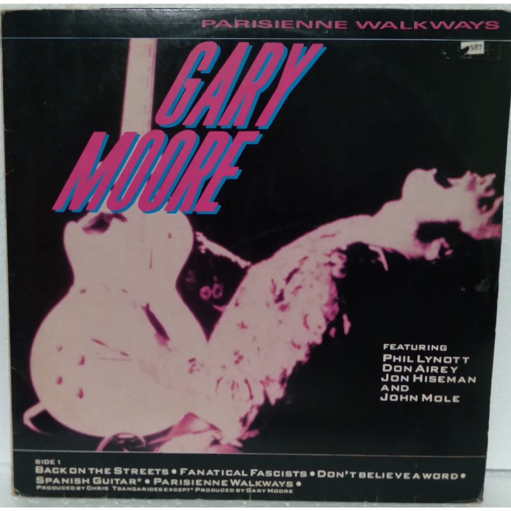 Lp - Gary Moore - Parisienne Walkways (c/ PHil Lynott, Don Airey & Jon Hiseman)