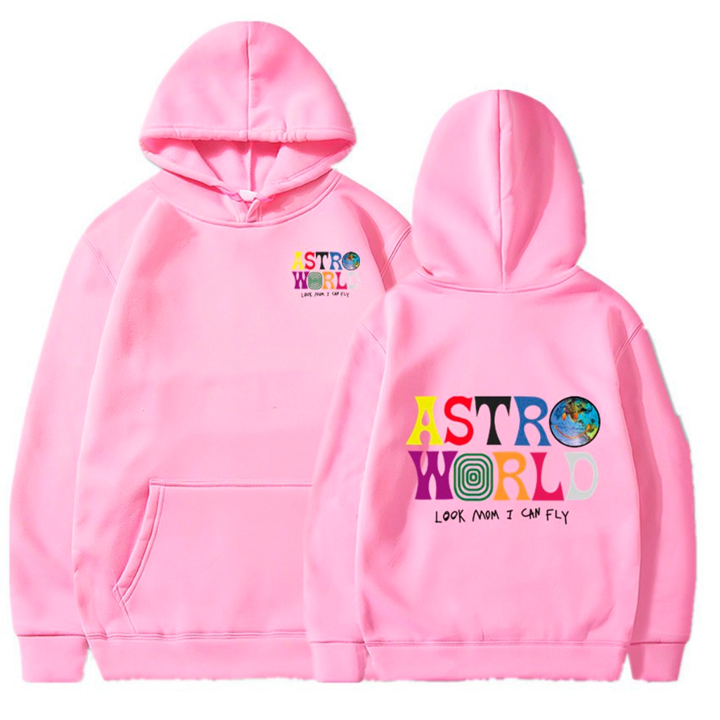 Blusa Moletom Canguru Com Capuz Astroworld Travis Álbum