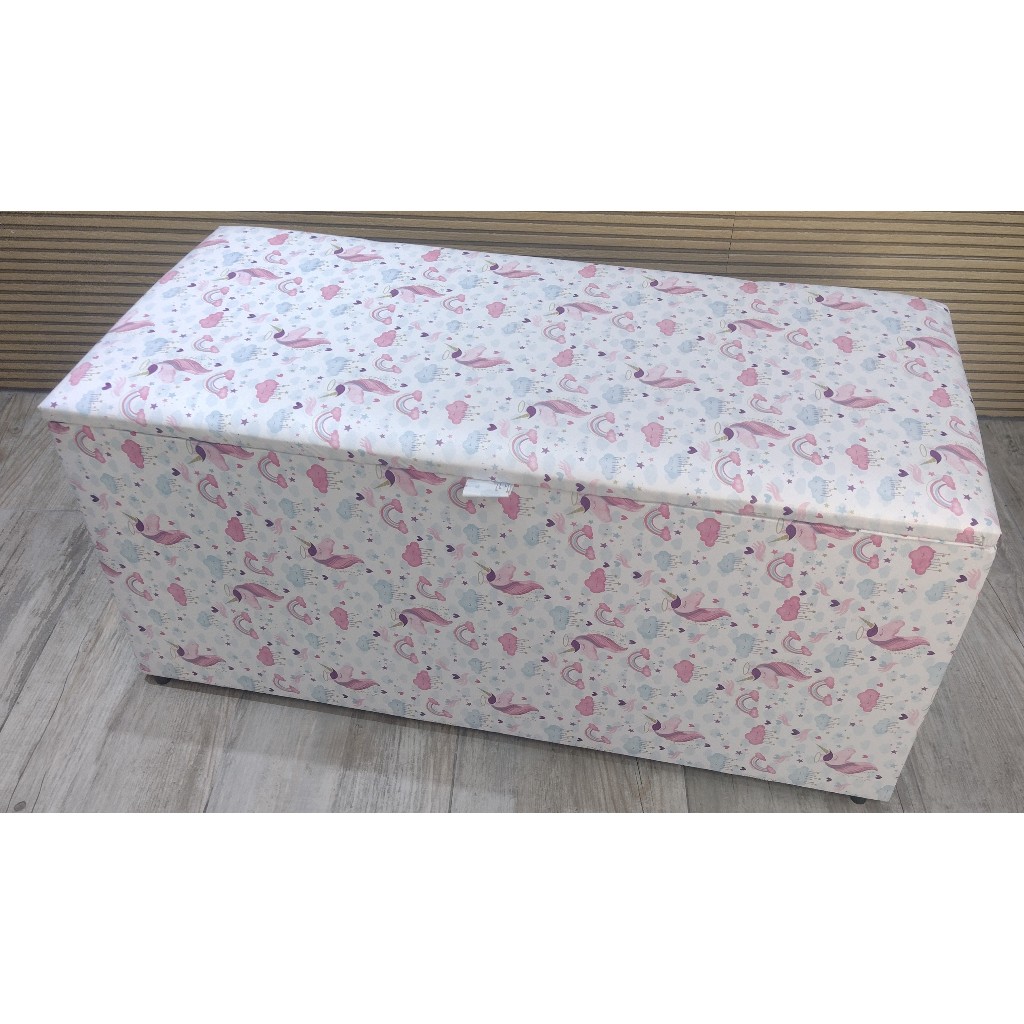 Báu LUXO LANÇAMENTO 90 X 40 X 40CM ALTURA ESPECIALISTA EM PUFF BÁU UNICORNIO