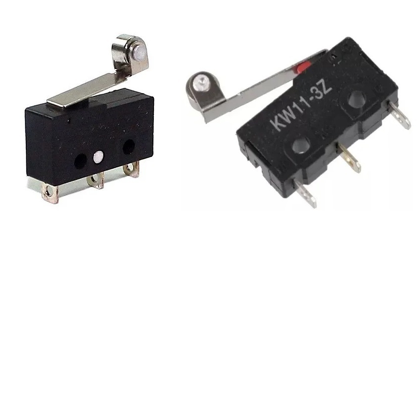 Chave Micro Switch Fim De Curso Kw11-3z 5a Roldana
