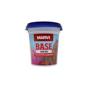 Escolha seu sabor Base Pó Saborizante para Preparo Sorvete e Sobremesa Geladinho Refresco Marvi 100g