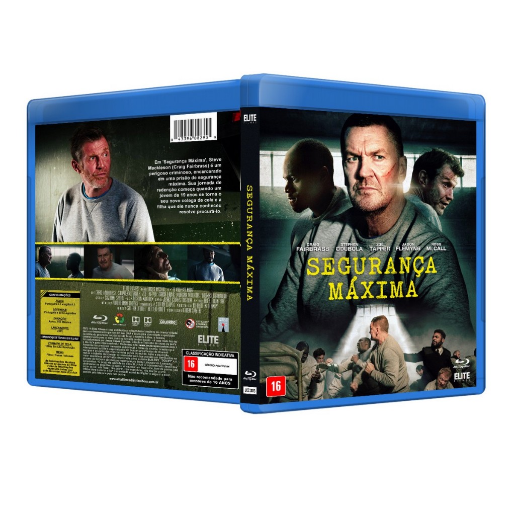 Blu-ray: Segurança Máxima DUB/LEG [PERSONALIZADO]