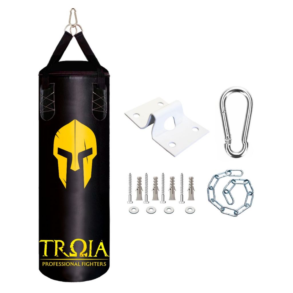 Saco de Boxe 90 ou 120 Kit Instalação no Teto Suporte para Concreto