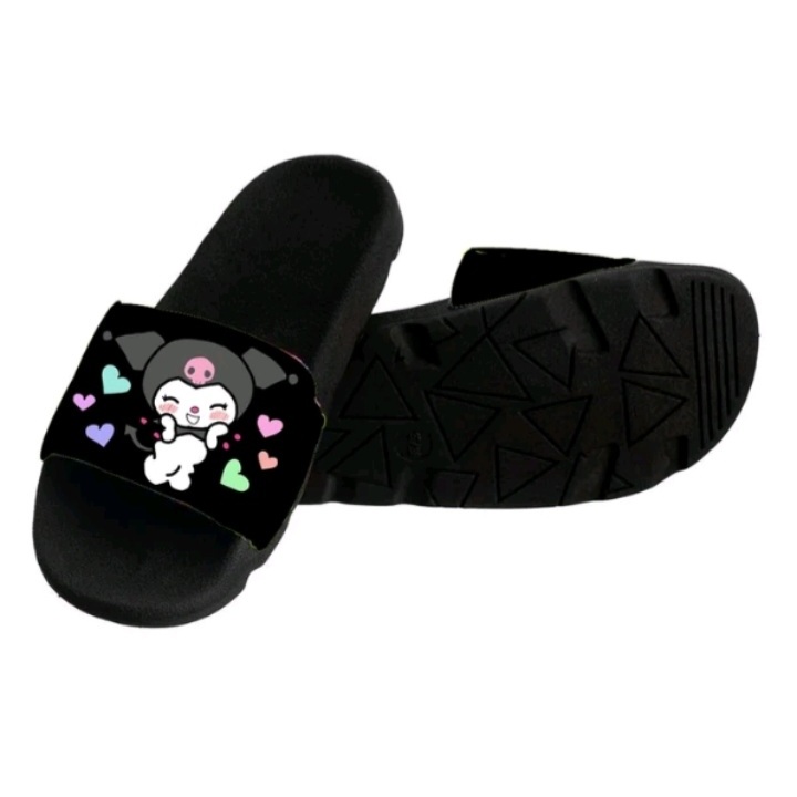 Chinelo Slide My Melody Hello Kitty Kuromi Sanrio Feminino