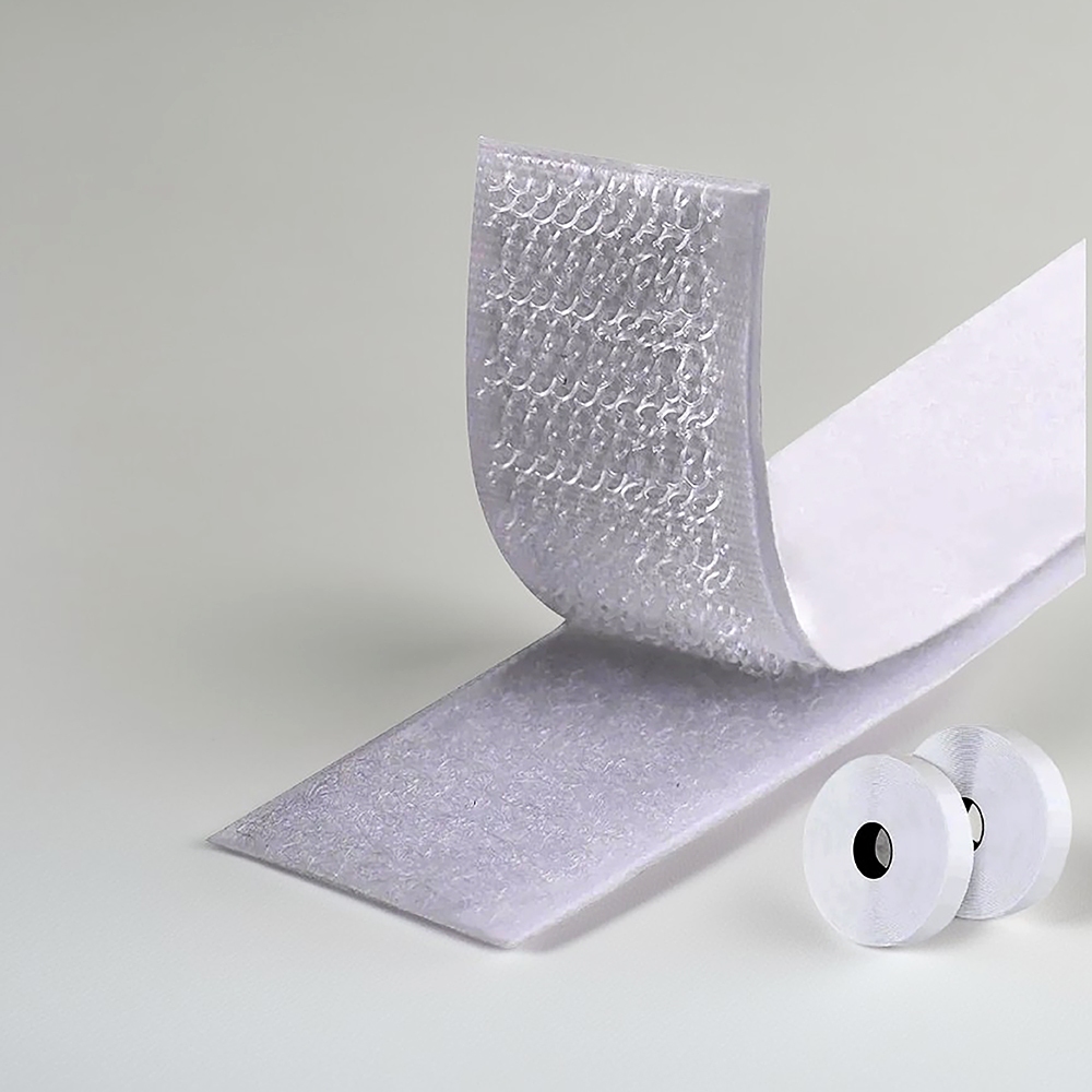 Fecho de Contato sem adesivo Macho e Fêmea  25mm / 50mm Branco metro , telas mosquiteiro costura em geral em Oferta na Shopee