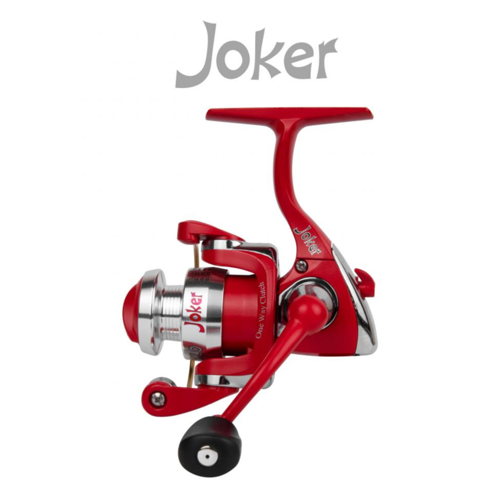 Molinete Pesca Ultra Light Micro Joker Vermelho  Maruri 4 Rolamentos