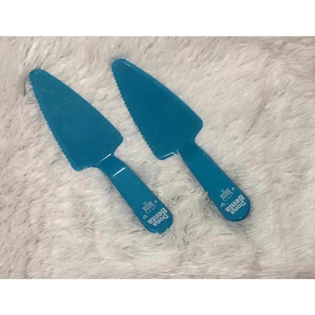 Espátula Faca Corte Bolo Doce Salgado Sobremesa Pegador Acrilico Plastico