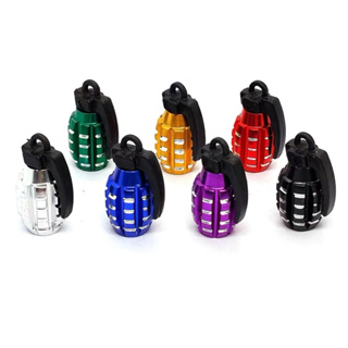 Tampão de válvula de pneu em formato granadinha carro moto bicicleta em Oferta na Shopee
