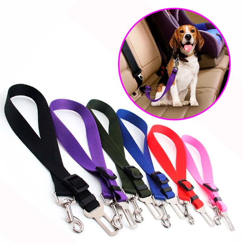 Cinto de segurança Pet Cachorro Gato Animais de Estimação Ajustável em Oferta na Shopee