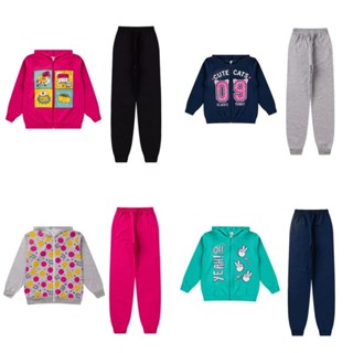 Conjunto de Moletom Juvenil Menina do 10/12/14 (1 Conjunto Flanelado)