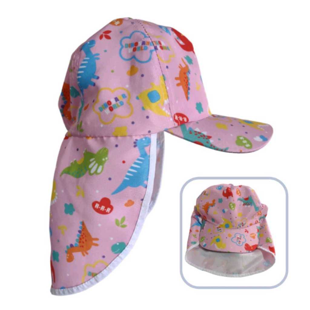 Boné chapéu  com Proteção Infantil Ideal para Criança de  1 ate  7 A nos Unissex