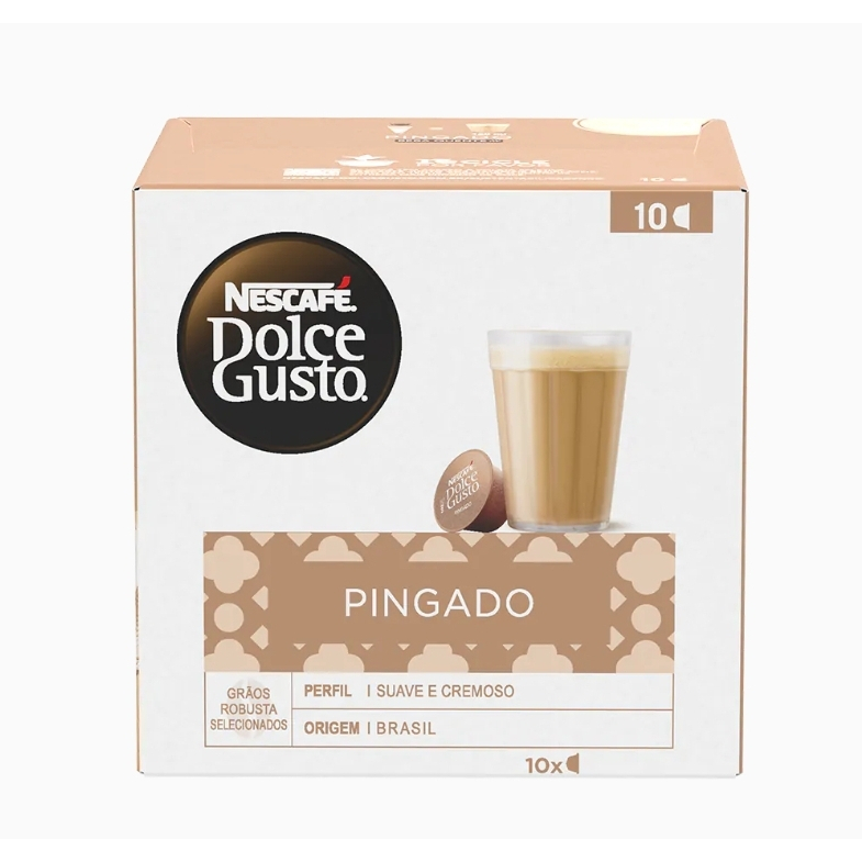 DOLCE GUSTO Cápsulas de Café Dolce Gusto PINGADO 10 CAIXA Unidades em Oferta na Shopee