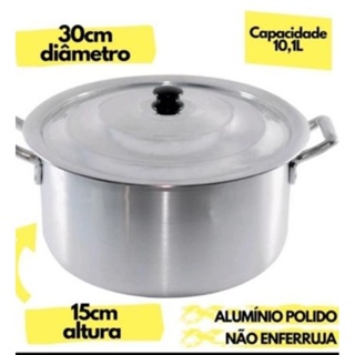 Caçarola N:30 / 10 Litros em Oferta na Shopee