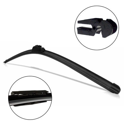 Palheta para carro Universal silicone automotiva parabrisa modelo gancho U Limpador de Parabrisa em Oferta na Shopee