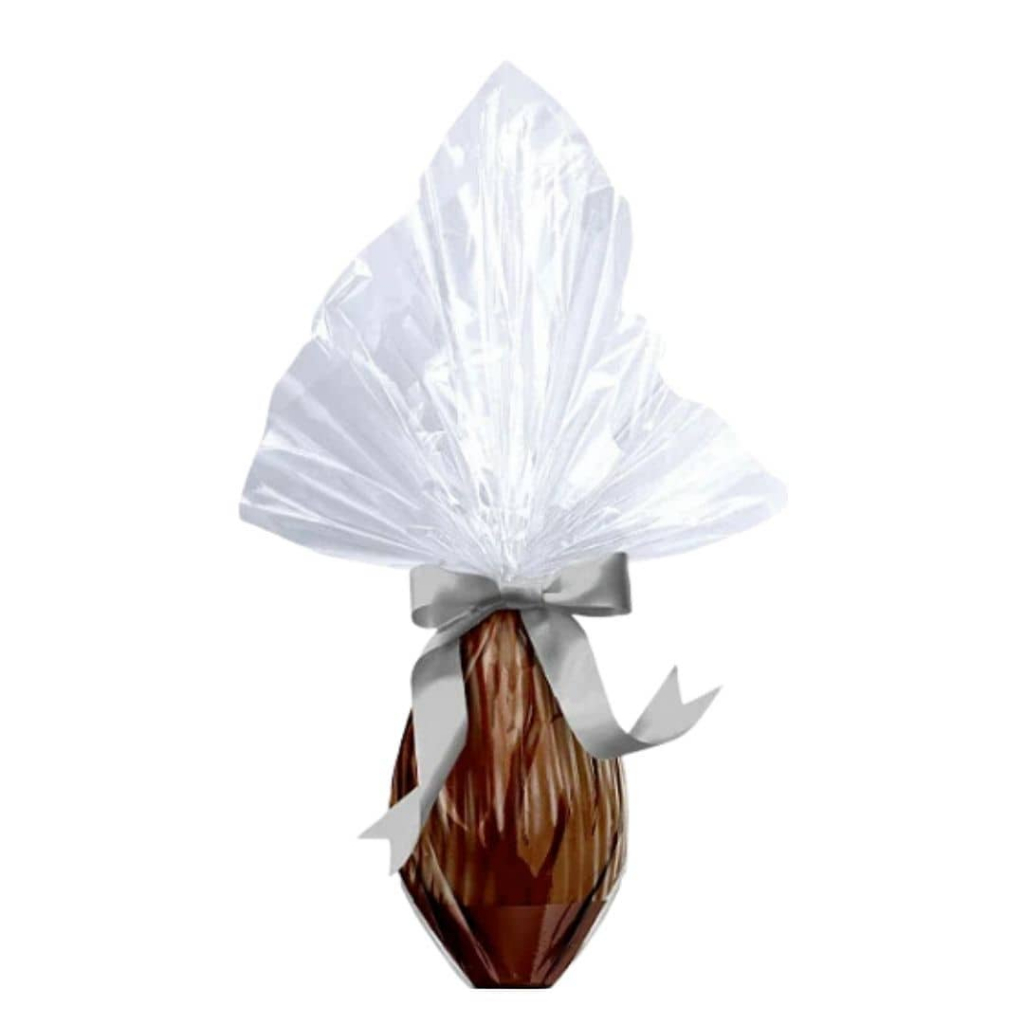 Saco Express para Embrulho de Ovos de Páscoa 350g a 500g | 39x39cm | Incolor - 05 unidades - Cromus