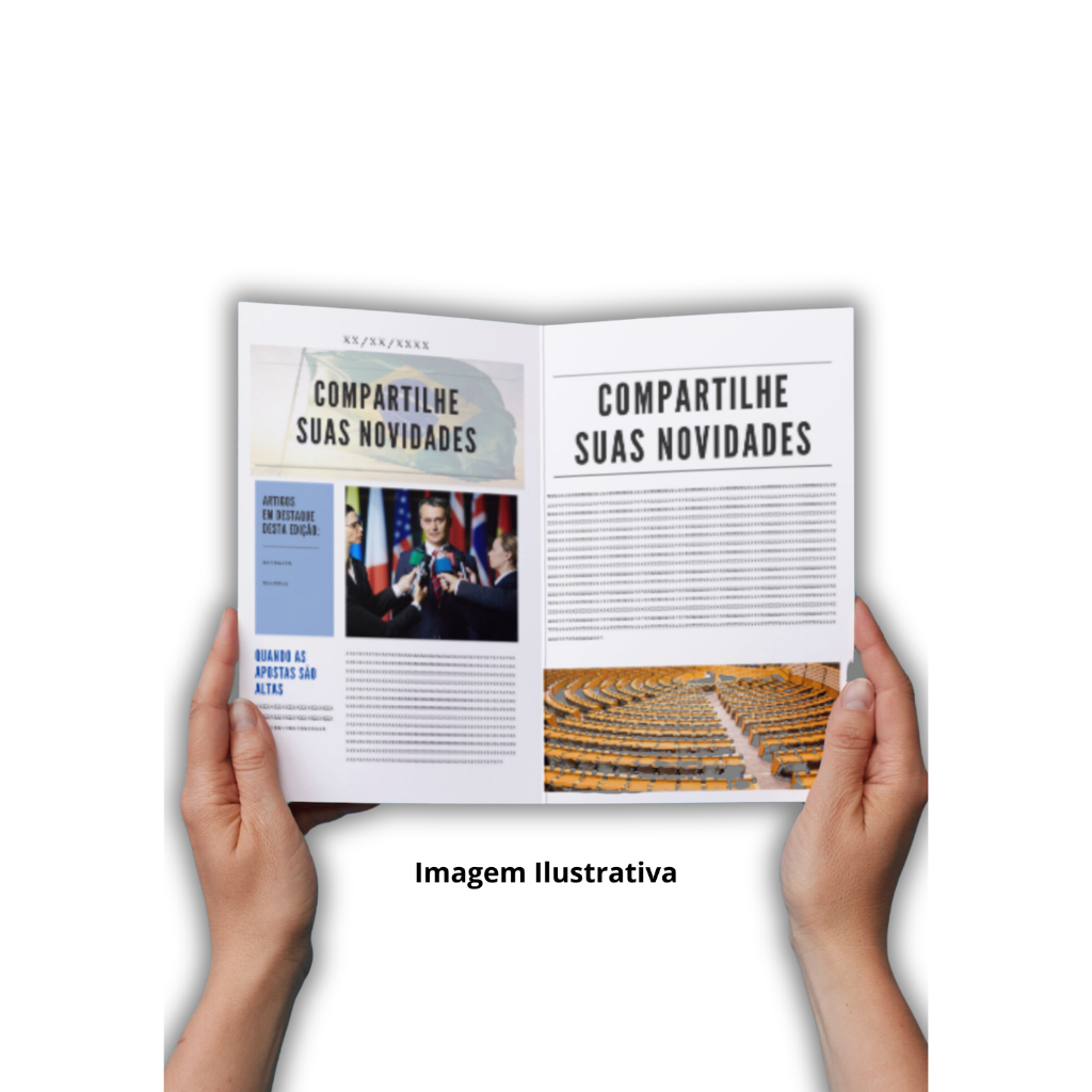 Tabloide Folheto Jornal Oferta Divulgação Mercado Eleitoral