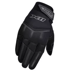 Luva X11 Fit X Masculina Motoqueiro Motocross Par Preta