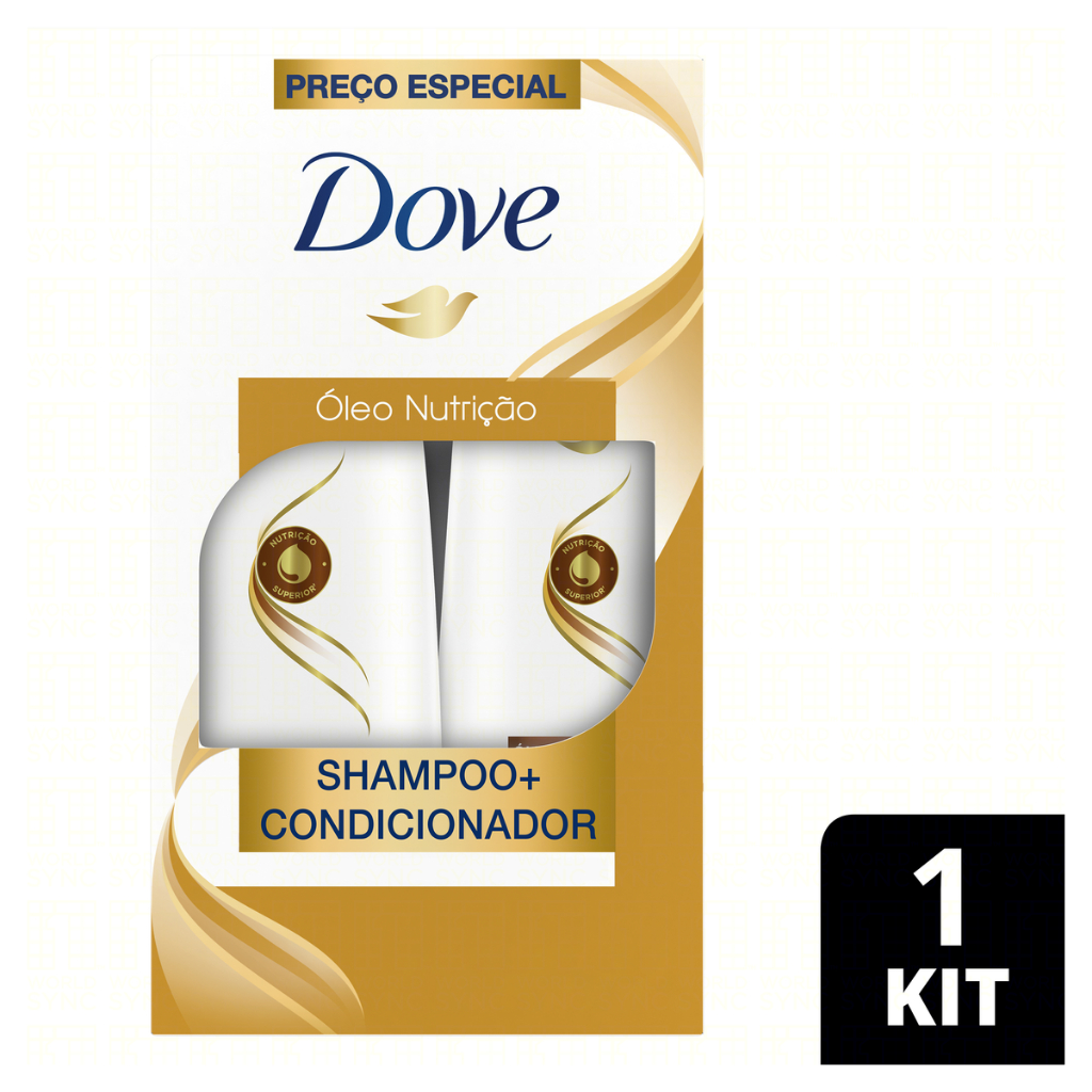 Kit Dove Óleo Nutrição Shampoo 350ml + Condicionador 175ml