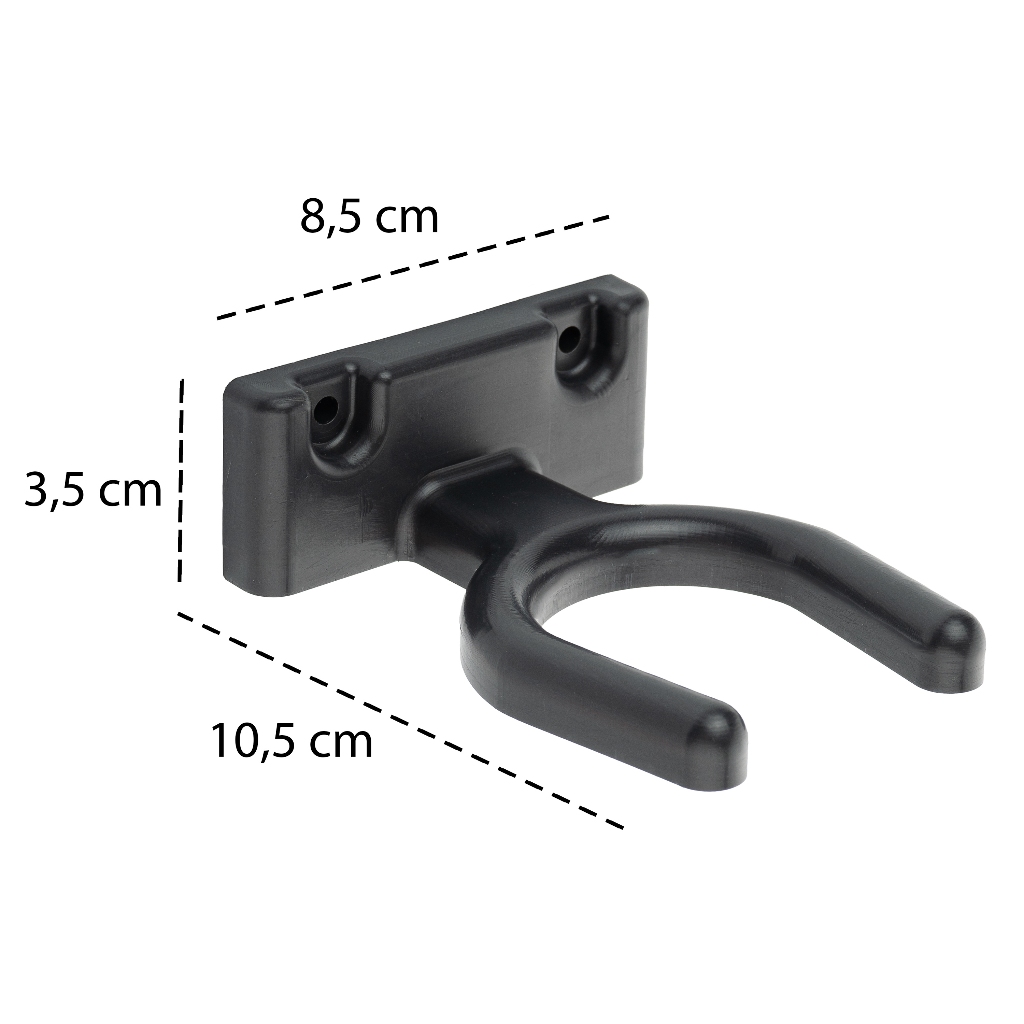 Kit 02 Suporte Para Violão Guitarra Ukulele Parede Musicais Fixo