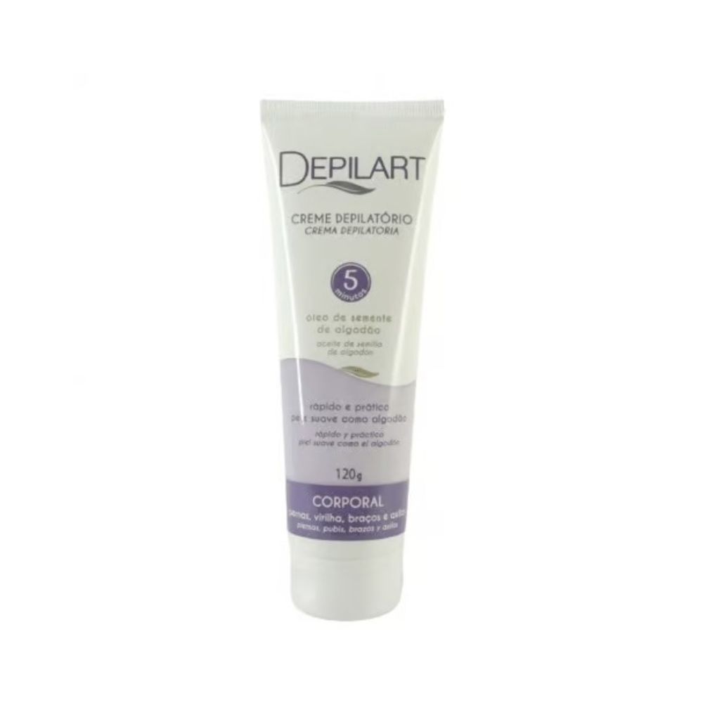 Creme Depilatório Corporal Depilart 120g em Oferta na Shopee