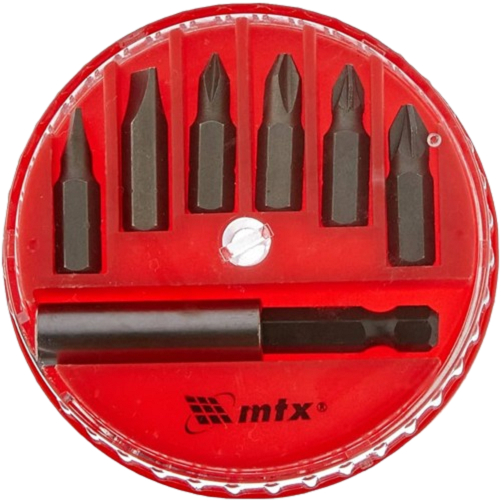 JOGO DE PONTAS DE PARAFUSAR 7 PCS 113929 MTX em Oferta na Shopee