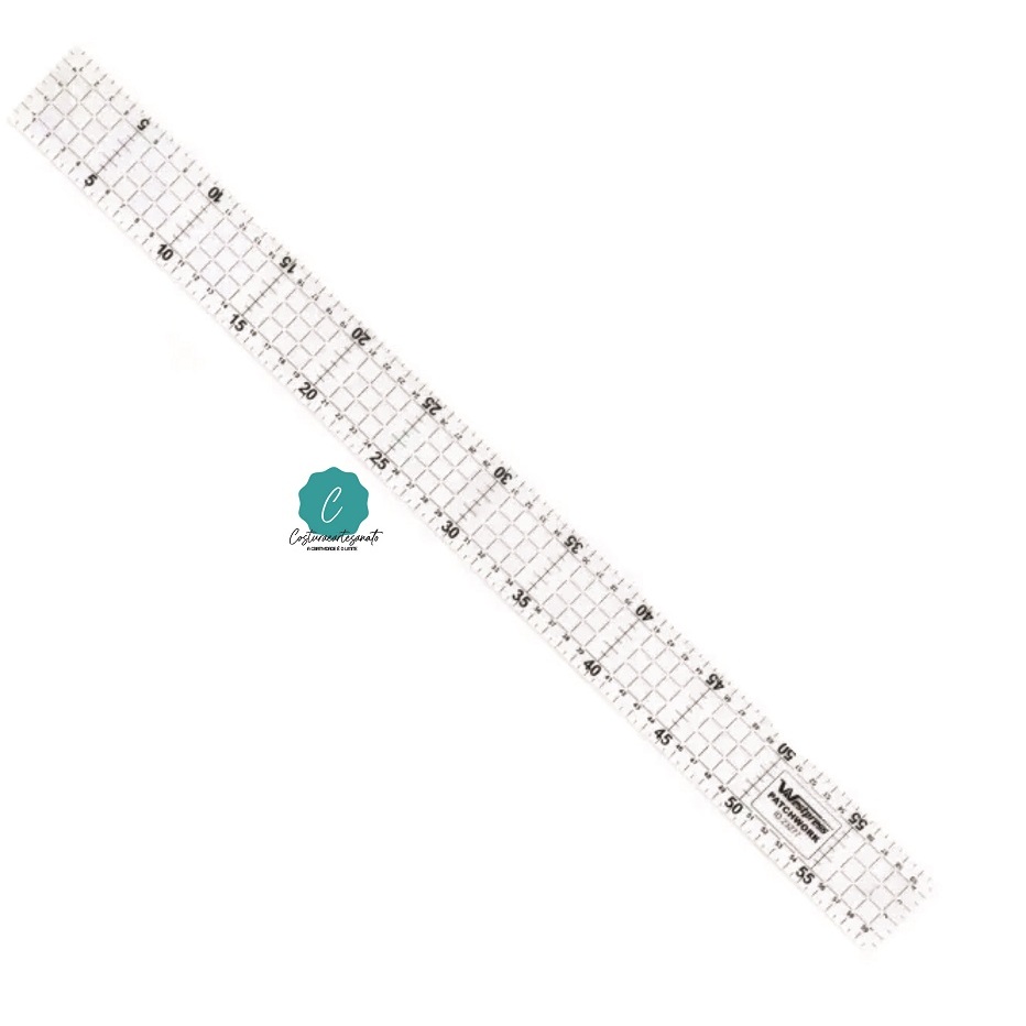 Régua 5x60 em Acrílico Patchwork Scrapbook Modelagem Westpress em Oferta na Shopee