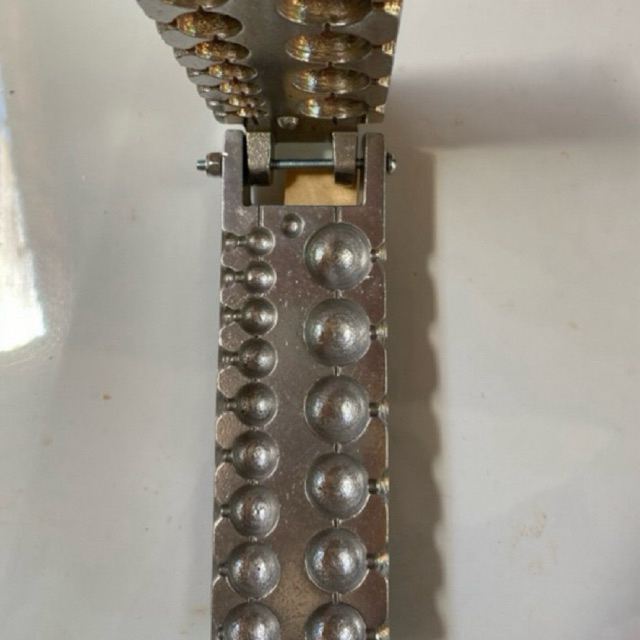 Forma De Chumbada Redonda de 8 a 90 g Molde  Fazer Chumbada Pesca Artigo Pescador