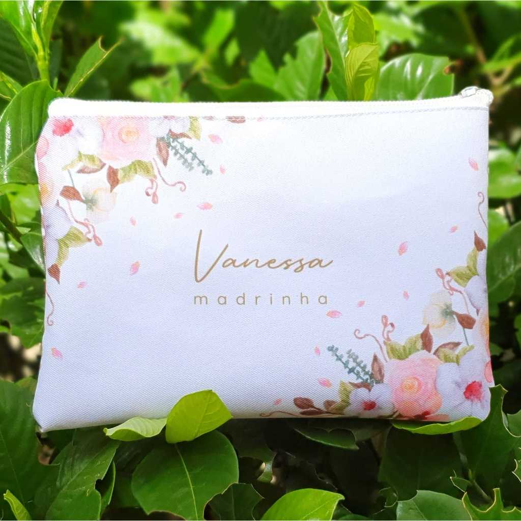 10 Necessaire personalizada para lembrancinha de casamento