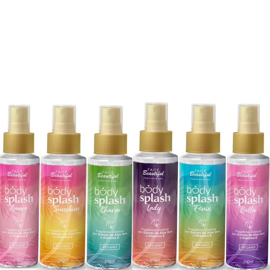 Body Splash Face Beautiful Lançamento 100ml em Oferta na Shopee