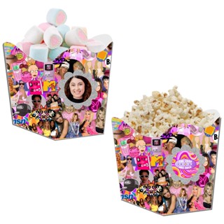 Cachepo Centro De Mesa Decoração de Festa Festa Anos 2000 Y2K COM SUA FOTO em Oferta na Shopee