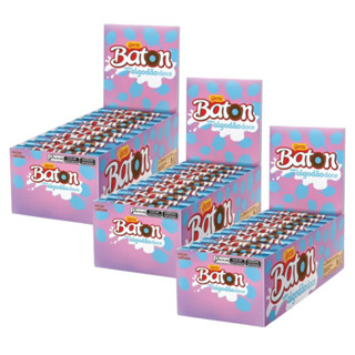 Kit 3 Chocolates Baton Algodão Doce C/30un 16g - Garoto