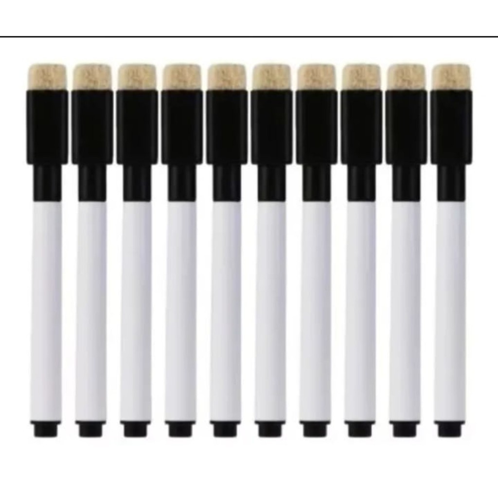 Marcador Quadro Branco C/ Imã E Apagador 5 peças