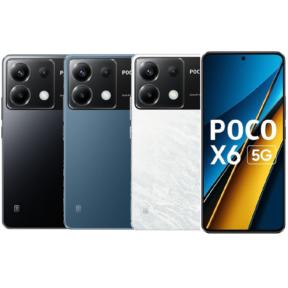 Smartphone Xiaomi POCO X6 5G NFC 512GB 256GB e 12GB 8GB Ram Versão Global