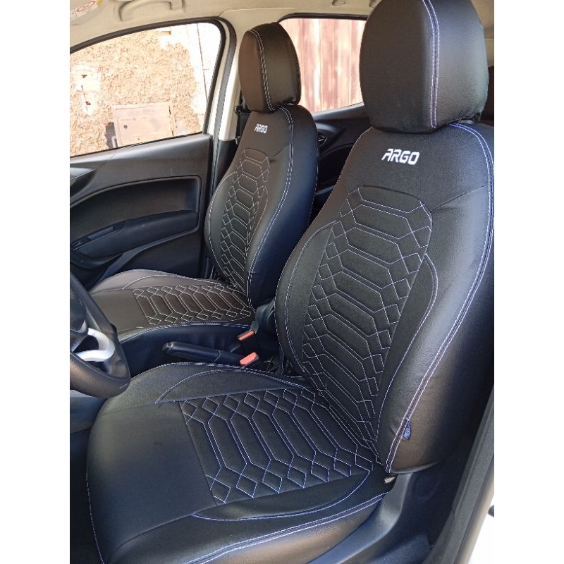 Capa De Bancos Automotivos Couro Ecológico Sob Medida Fiat Argo E Fiat  Cronos Alcochoadas Personalizadas