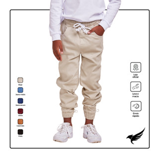 Calça Jeans Jogger Infantil Meninos em Oferta na Shopee