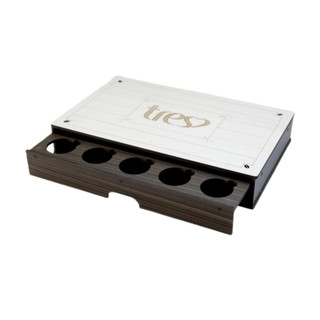 Guarda Capsulas Café Três Corações Madeira Mdf Com Gaveta