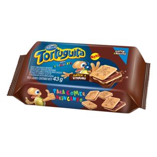 Biscoito Recheado Tortuguita 43g Arcor