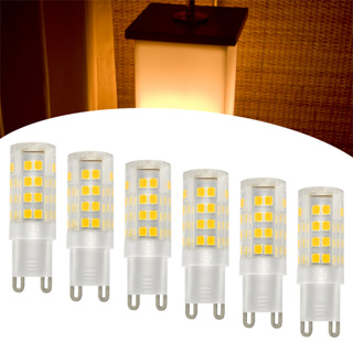Kit 6 Lâmpadas Led G9 Halopim 7w Bivolt Luz Branco Quente em Oferta na Shopee