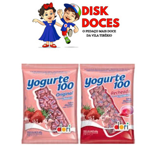 BALA MASTIGÁVEL DORI YOGURTE 100 600G