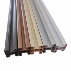 Trilho/Guia/superior Para Porta Sanfonada Plasbil De 0,60 cm a 1 Metro