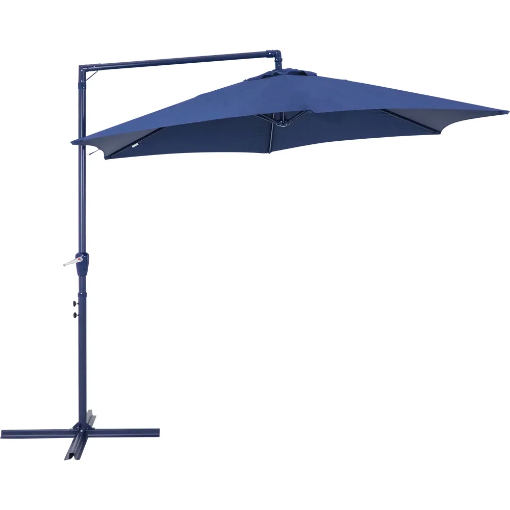 Ombrelone Suspenso Veneza 3 Metros Diâmetro com Manivela 832002 Azul BELFIX em Oferta na Shopee