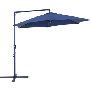 Ombrelone Suspenso Veneza 3 Metros Diâmetro com Manivela 832002 Azul BELFIX em Oferta na Shopee