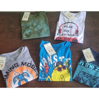 Kit 3 peças Camiseta Blusa Infantil Menino Manga Longa Inverno em Oferta na Shopee