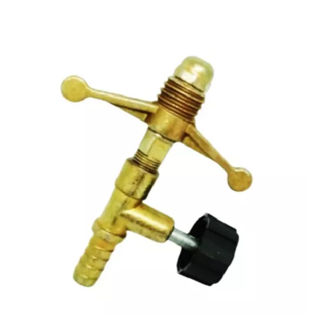 Registro De Gás Alta Pressão P13 3/8 (grosso) 01 Unidade em Oferta na Shopee