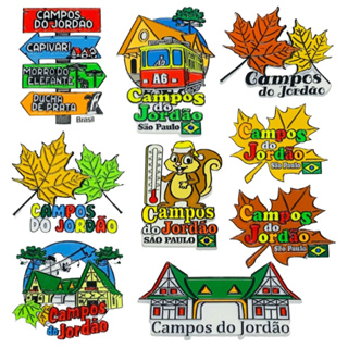 Ímãs de Geladeira Emborrachados Campos do Jordão em Oferta na Shopee