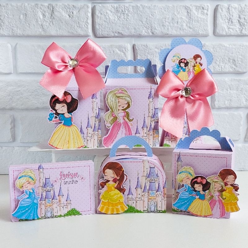10 Lembrancinha Princesas da Disney - Personalizados Princesas da Disney.