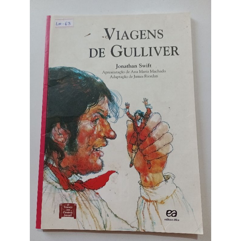 Viagens de Gulliver - Jonathan Swift - Ática (coleção o tesouro dos clássicos juvenil)