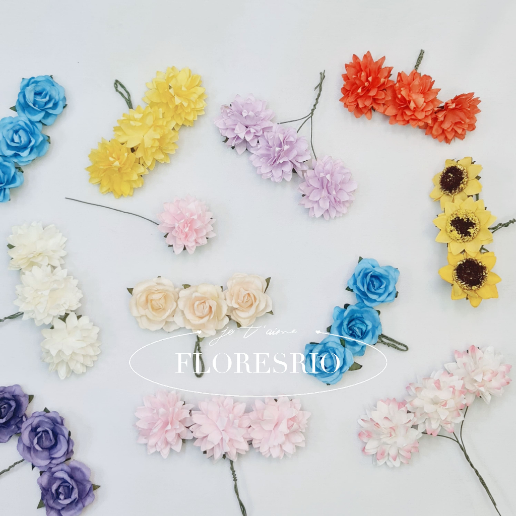 Pacote de 12 Mini Botões e Rosa Flores Artificiais de Tecido P/ Lembrancinhas Rosas Arranjos Decoração de  Casamentos em Oferta na Shopee