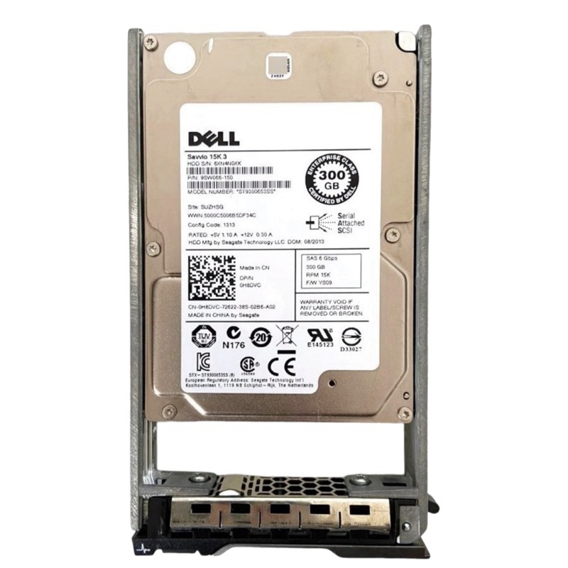Disco Rígido Interno Dell Dp/n 0h8dvc 300gb 15k Sas 6gbps